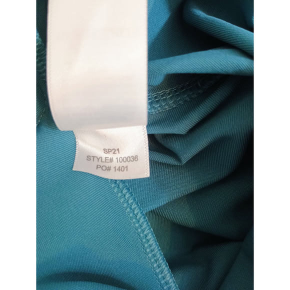 Rhone Pants Mens 35x32 Teal Commuter Chino Performance Utility Work Preppy Golf - Picture 11 of 11